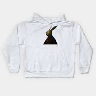 Horrified Rabbit Kids Hoodie